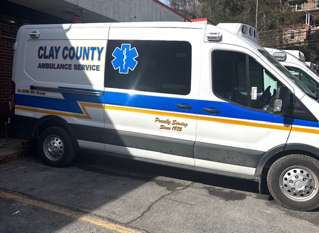 New Ambulance Placed In Service in Clay County