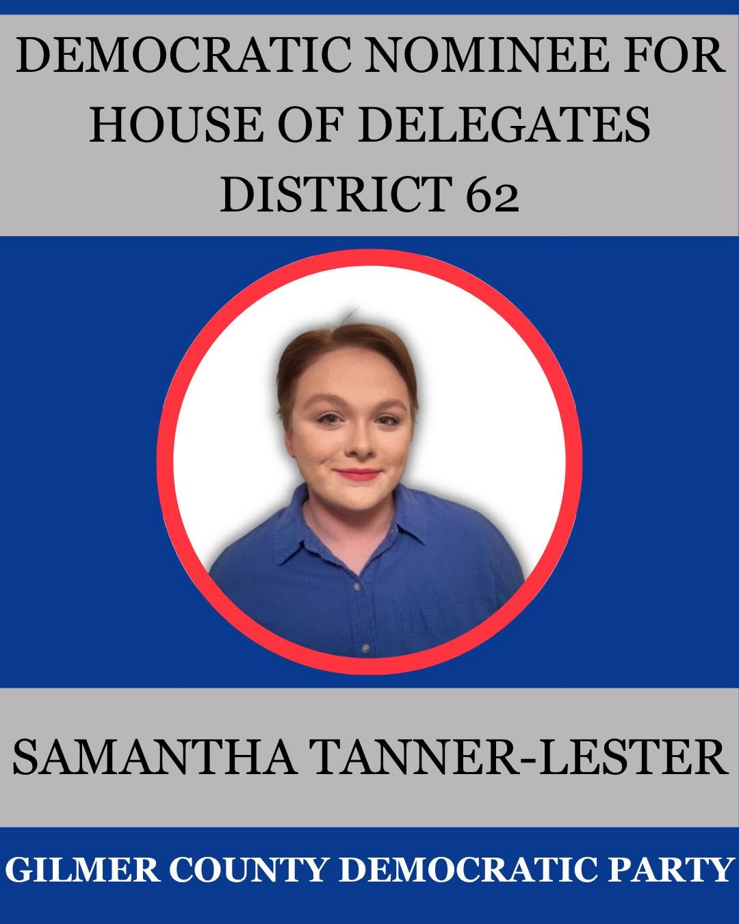 Tanner-Lester Announces Withdrawal from WV House of Delegates Campaign